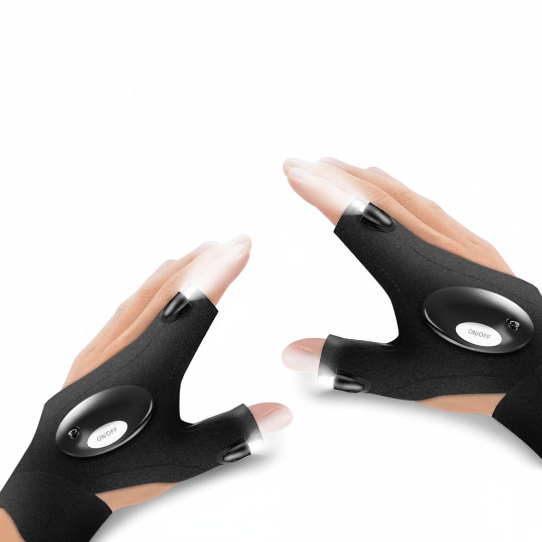 Flashlight Gloves (1 Pair)