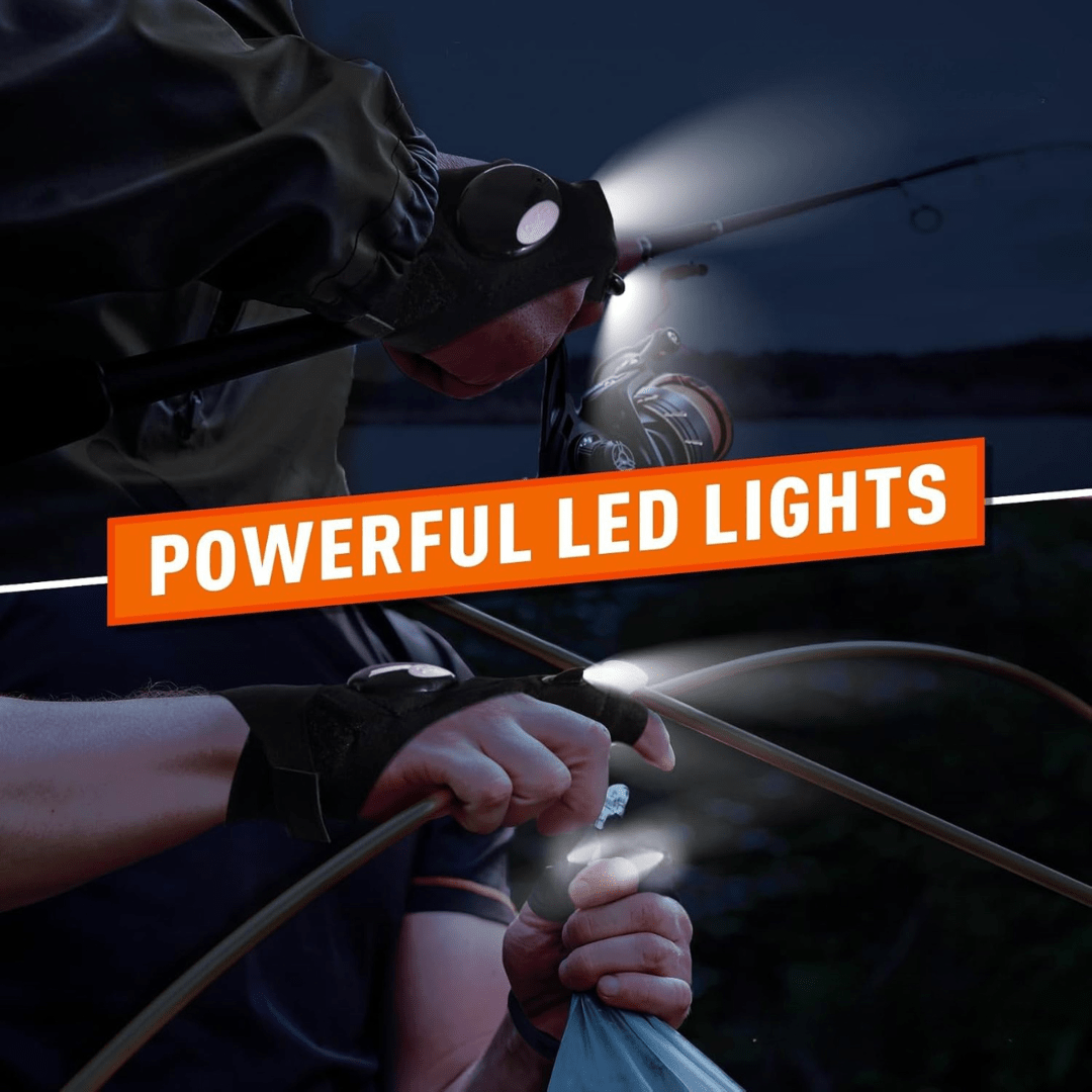 Flashlight Gloves (1 Pair)