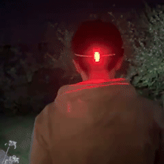 Headlamp Rear Safety Light